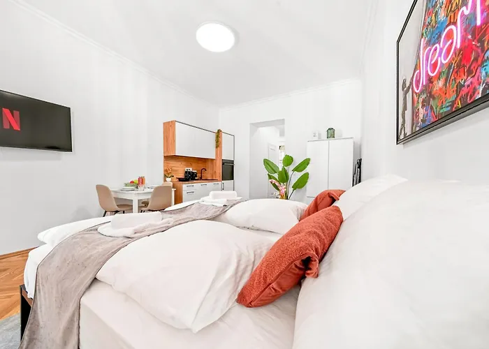 Modern Studio, 14 Minutes To The Center, 2 People Βιέννη